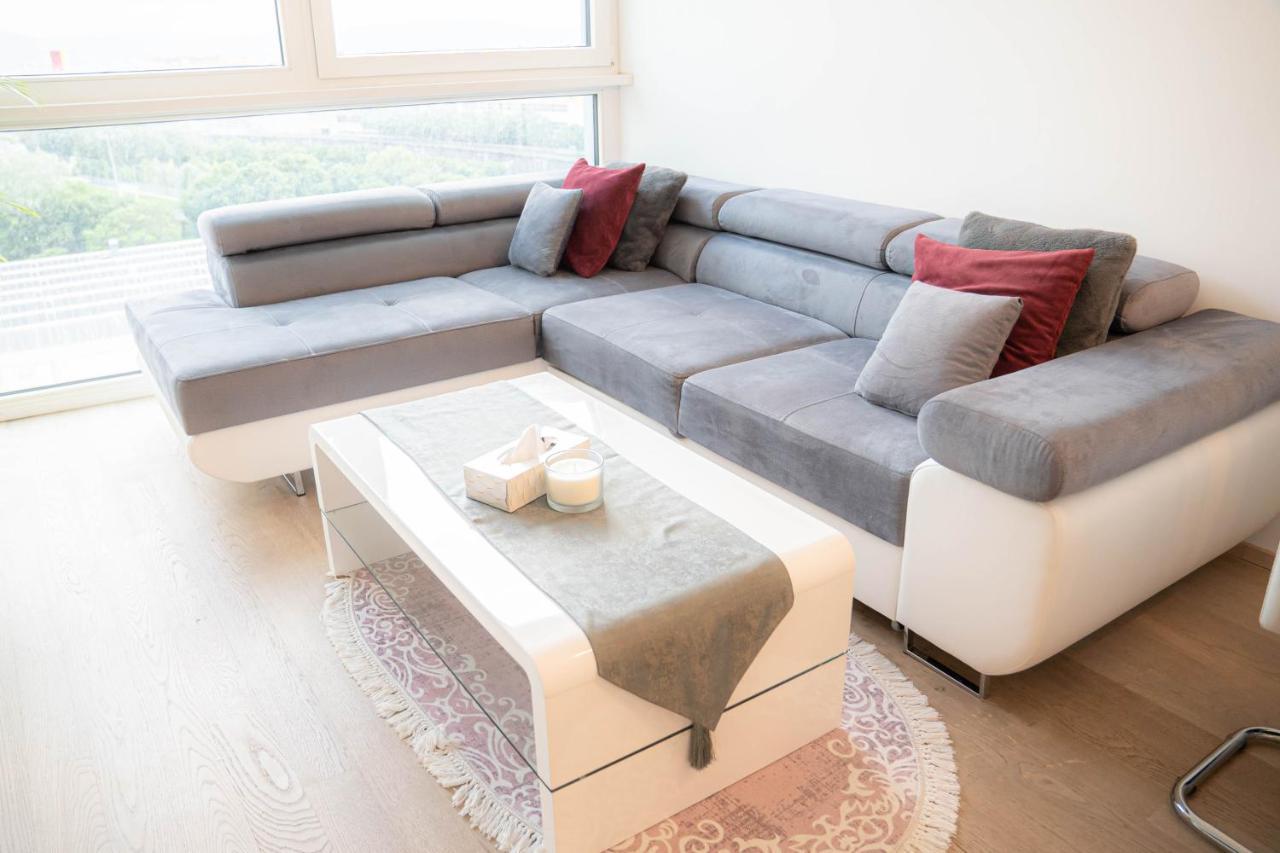 Restify10 - Skyline View - Fitness - Garge - Modern Διαμέρισμα Βιέννη Εξωτερικό φωτογραφία