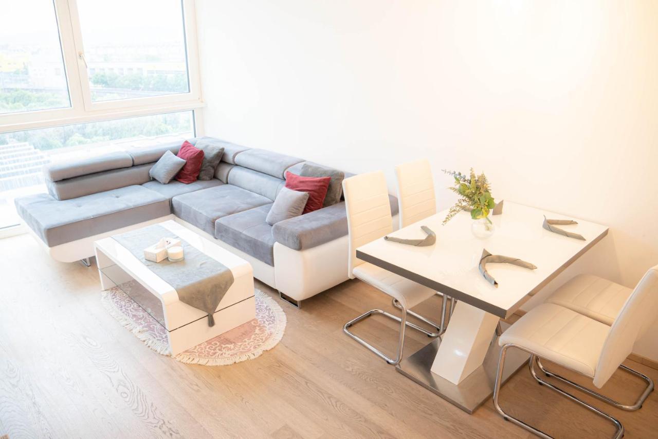 Restify10 - Skyline View - Fitness - Garge - Modern Διαμέρισμα Βιέννη Εξωτερικό φωτογραφία